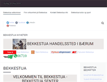 Tablet Screenshot of bekkestua.info